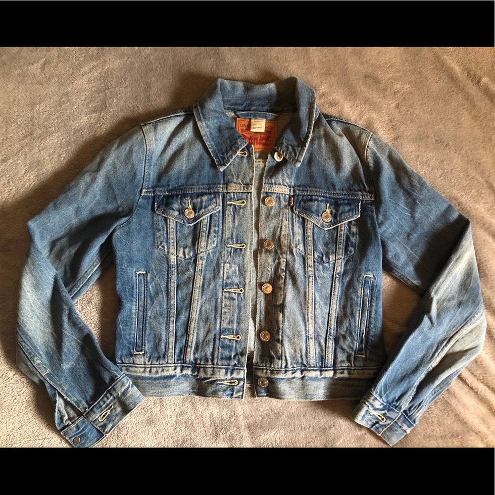 Levi’s Denim Fitted Jacket size s